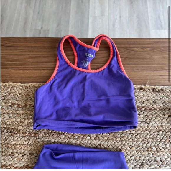 Splits59 Purple and Orange Women's Top - Picture 3 of 10